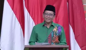 [Video] Pidato Lengkap Mahfud MD Setelah Jadi Cawapres Ganjar Pranowo