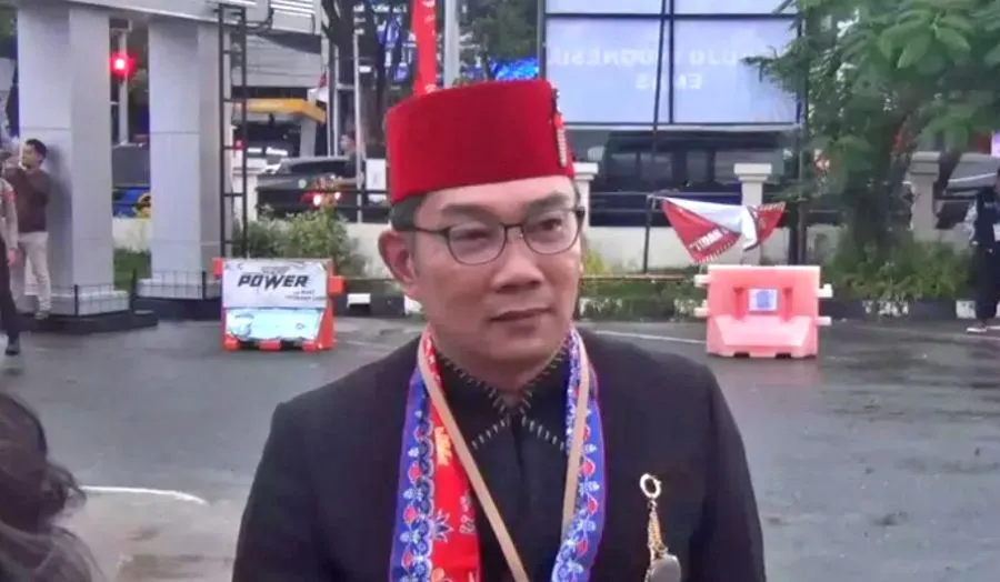 Ridwan Kamil Ikut Upacara di IKN Kenakan Pakaian Adat Betawi
