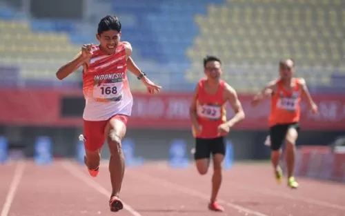 Emas Ketiga Saptoyogo untuk Indonesia dari Para-Athletics di Asian Para Games 2022