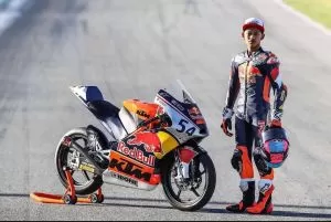 Veda Ega Pratama Raih Poin Perdana di Red Bull Rookies Cup, Jerez, Spanyol