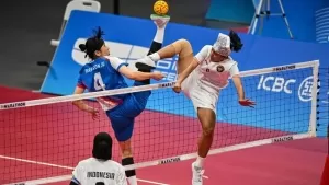 Tim Sepak Takraw Putri Indonesia Persembahkan Medali Perak di Asian Games 2023 Women&amp;#039;s Quadrant