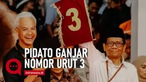 [FULL] Pidato Ganjar Usai Dapat Nomor Urut 3 di Pilpres 2024