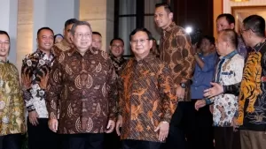 Rombongan SBY Hadir di Hambalang  Disambut Hangat Prabowo
