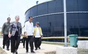 Resmikan SPALDT Sei Selayur, Presiden: Guna Tingkatkan Kualitas Kesehatan dan Lingkungan