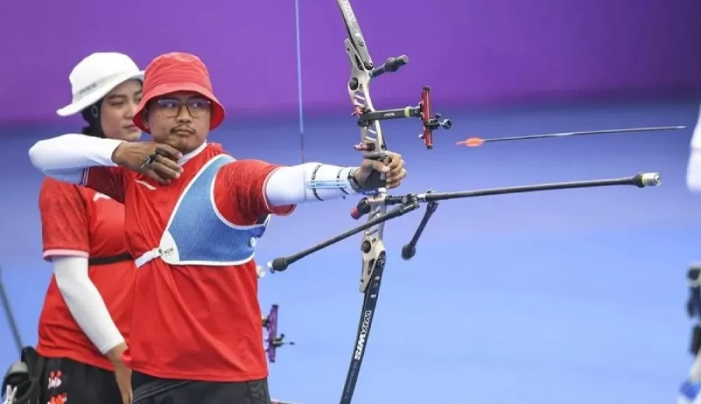 Diananda Choirunissa dan Riau Ega Agata Salsabilla Sumbangkan Perunggu dari Panahan Recurve Mixed Asian Games