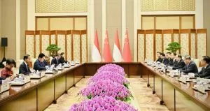Bertemu PM RRT, Presiden Jokowi Apresiasi Kemitraan Indonesia-RRT