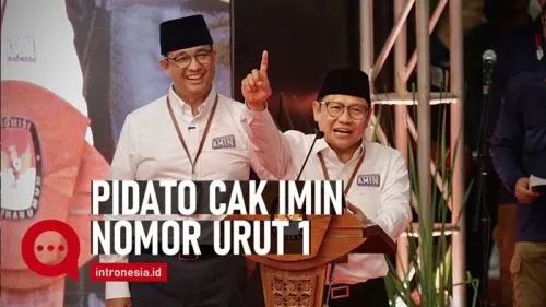 [FULL] Pidato Cak Imin Usai Dapat Nomor Urut 1 di Pilpres 2024