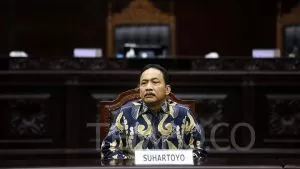 Hakim Suhartoyo Terpilih Sebagai Ketua MK Gantikan Anwar Usman