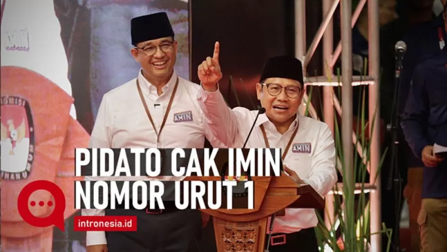 [FULL] Pidato Cak Imin Usai Dapat Nomor Urut 1 di Pilpres 2024