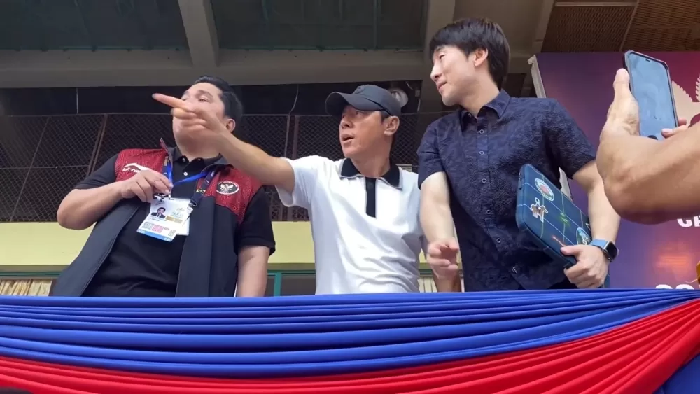 Indonesia Lolos ke Final Sea Games, Shin Tae-yong Ikut Beri Dukungan Langsung di Stadion