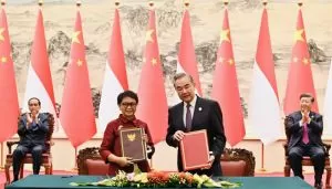 Presiden Jokowi dan Presiden Xi Jinping Saksikan Penandatanganan Sejumlah Nota Kesepahaman