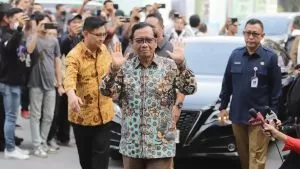 Mahfud MD Belum Menghadap Jokowi Usai Jadi Cawapres Ganjar