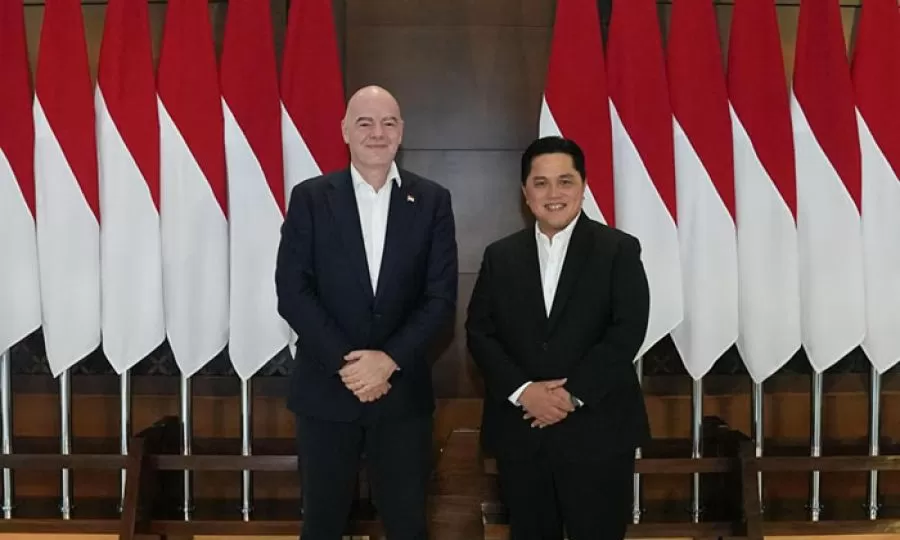 Jelang Pembukaan Piala Dunia U-17 2023, Presiden FIFA Tiba di Indonesia