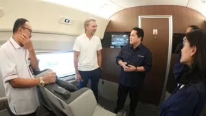 Erick Thohir Ajak Perwakilan FIFA Jajal Kereta Cepat &amp;#039;Whoosh&amp;#039; ke Bandung