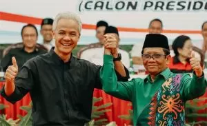 Pendaftaran Calon Presiden Ganjar Pranowo dan Calon Wakil Presiden Mahfud MD ke KPU