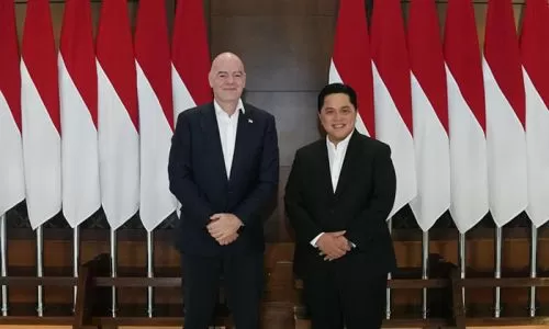 Jelang Pembukaan Piala Dunia U-17 2023, Presiden FIFA Tiba di Indonesia
